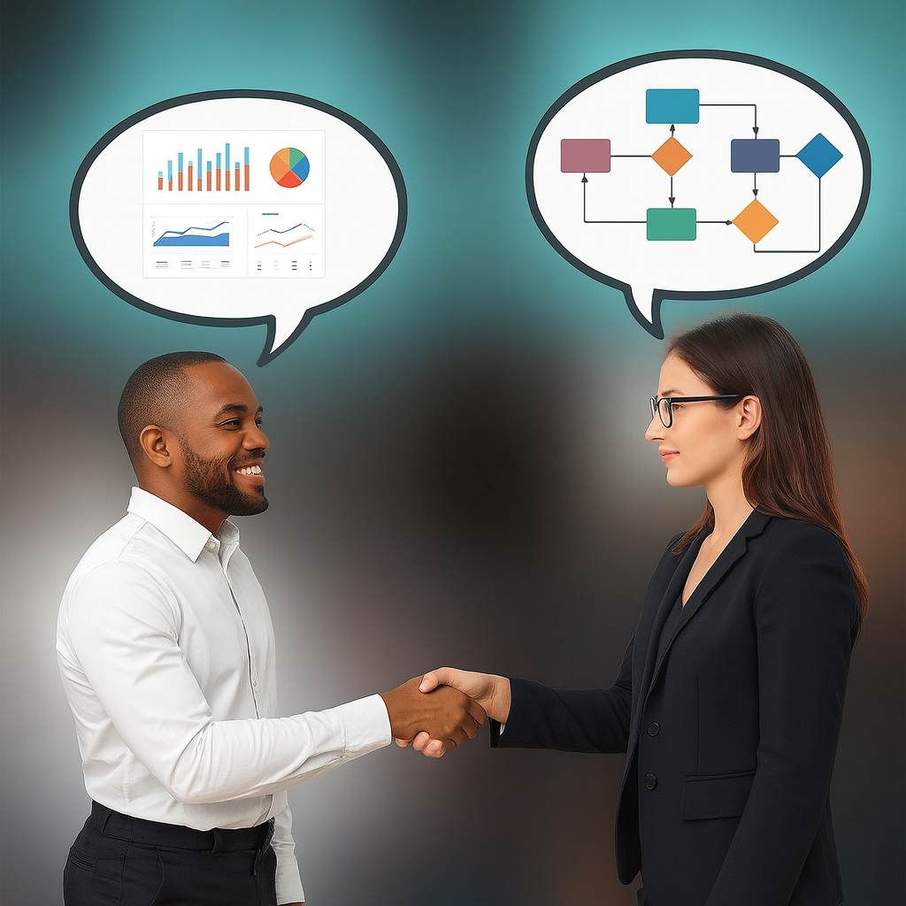 Illustration collaboration comptabilité et trésorerie